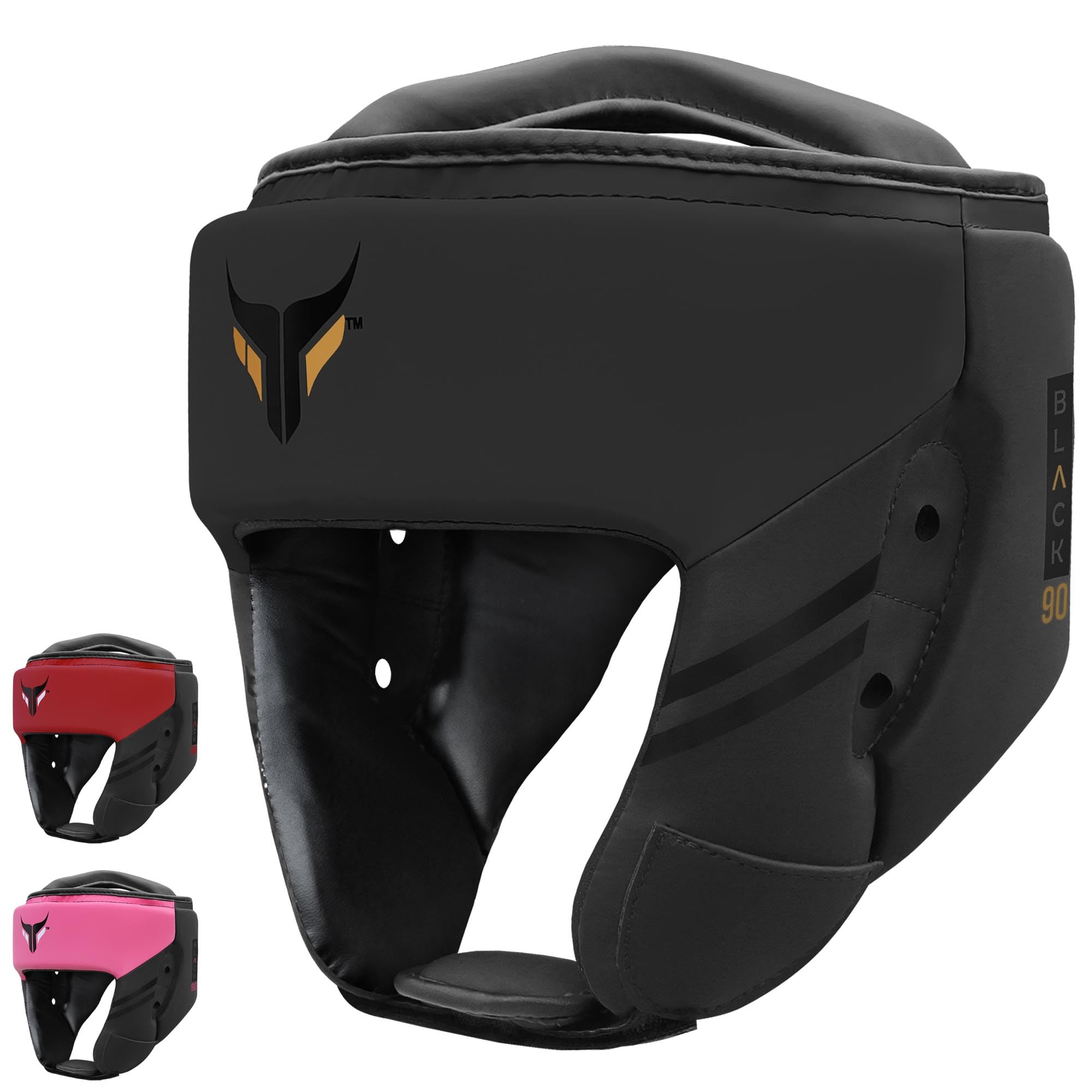 Mytra Fusion Casco Boxeo - Kickboxing Casco con Correa Ajustable MMA, Muay Thai, Sparring, Artes Marciales, Karate Casco de Boxeo