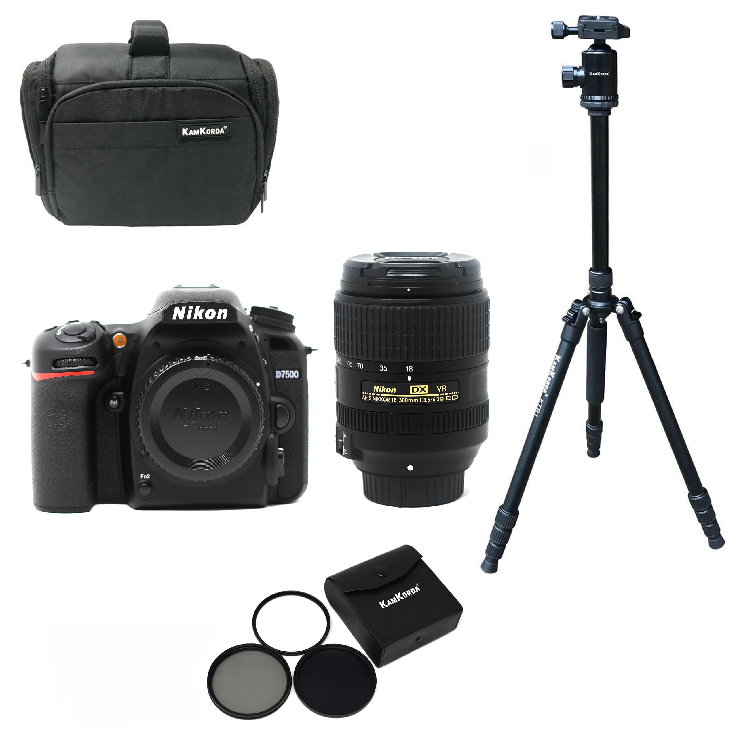 Nikon Light Beginner Wildlife Photography D7500 Dslr Camera Kit