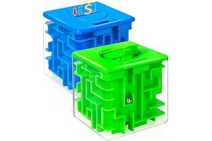 2 Pack Money Maze Puzzle Boxs for Kids
