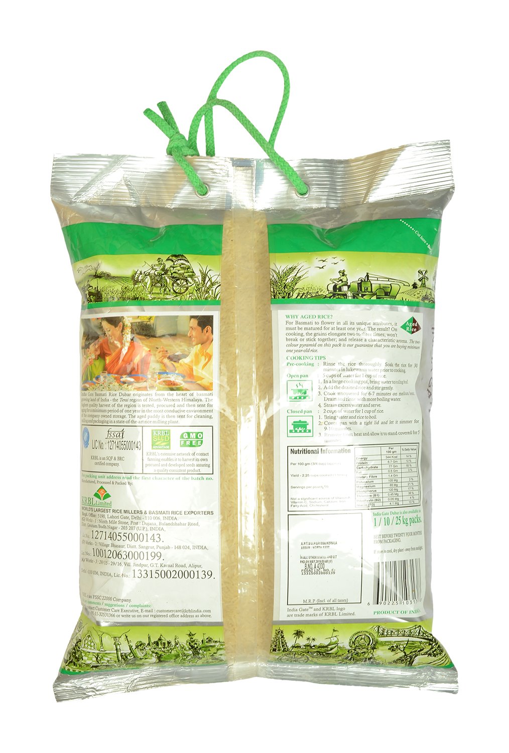 India Gate Rice - Basmati Dubar, 5kg Pack - Image 2 thumbnail