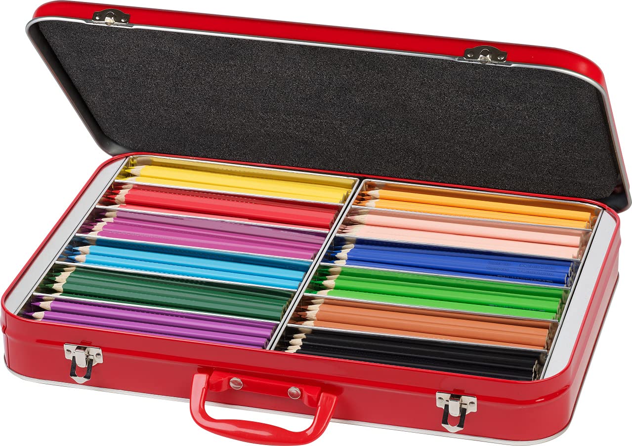 FABER-CASTELL Matita grafite JUMBO GRIP TWO TONE, faretra