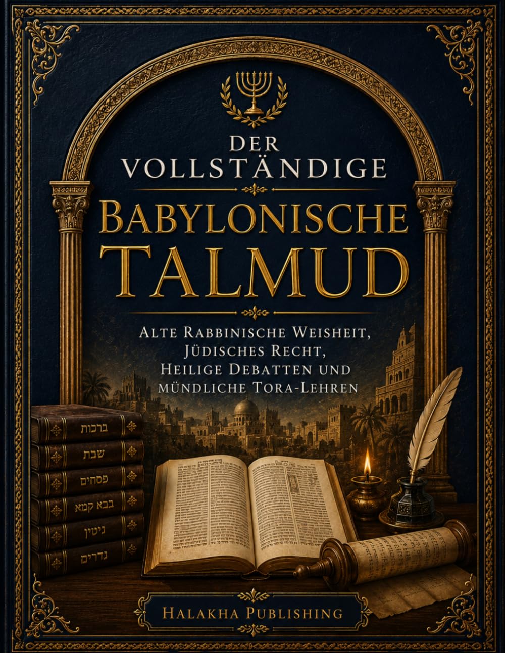 Der Vollständige Babylonische Talmud: Alte rabbinische Weisheit, jüdisches Recht, heilige Debatten und mündliche Tora-Lehren