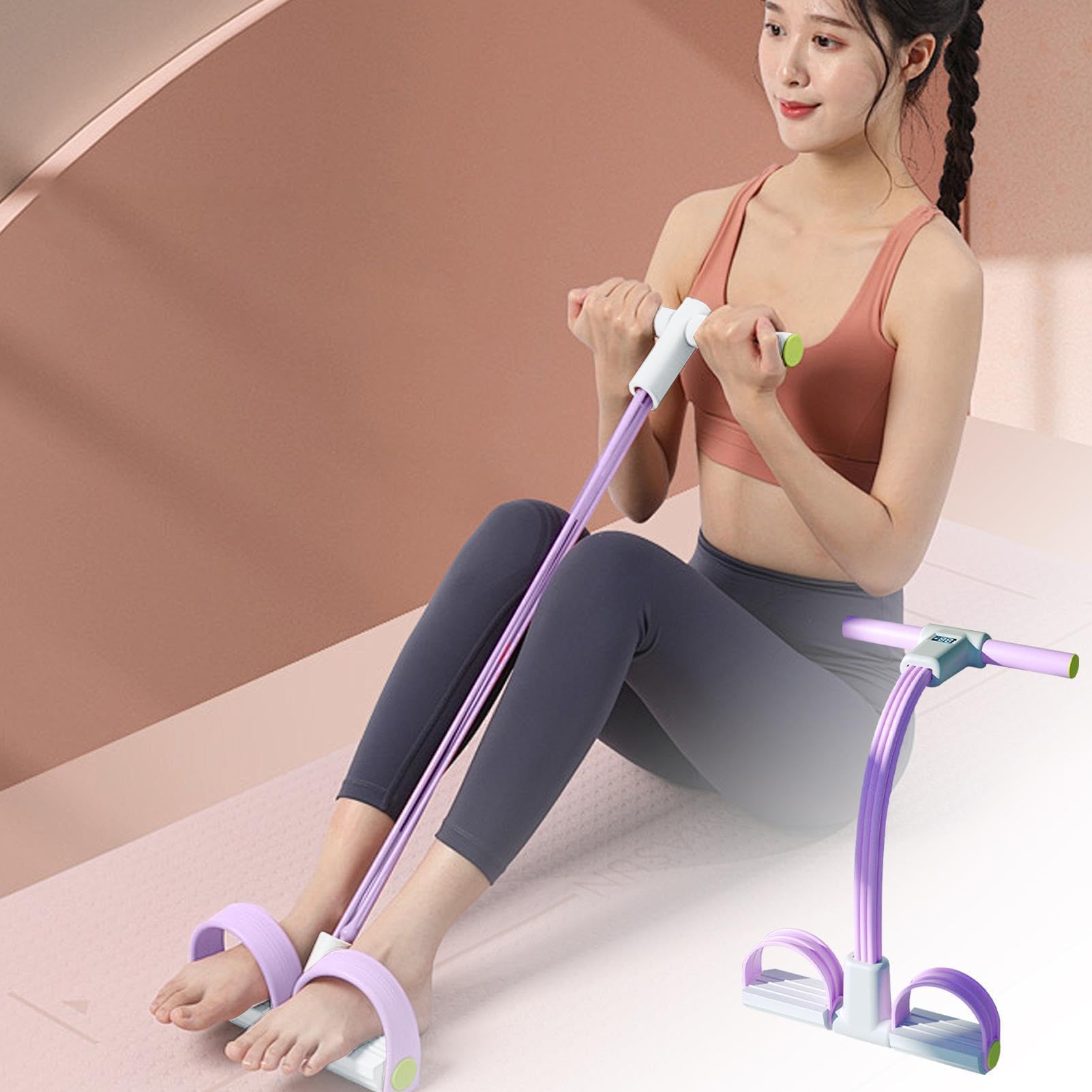 Set di fasce di resistenza, resistenti fasce elastiche per fitness per allenamento completo del corpo, yoga, palestra a casa, pilates, fisioterapia, allenamento della forza