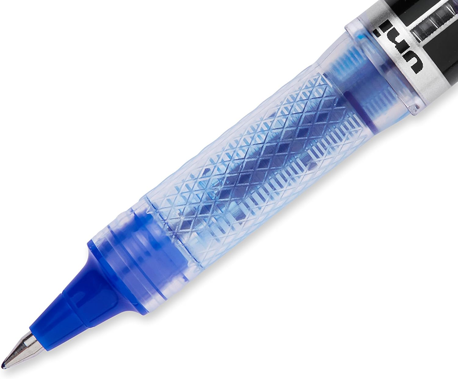 Uni-Ball 69021 uni-ball Vision Elite Rollerball Pens, Micro Point (0.5mm), Blue, 12 Count : Office Products