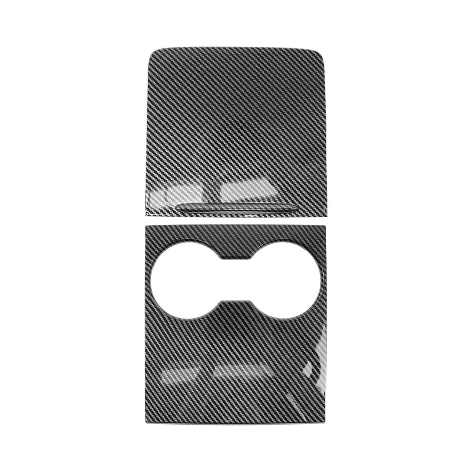 Auto Pannello Controllo Centrale Copertura Trim Protezione Retrofit Pellicola Interni Console Adesivo Per Tesla Per Modello 3 Per Y 2021 2022 2023 Console Centrale Trim(Matte Carbon)