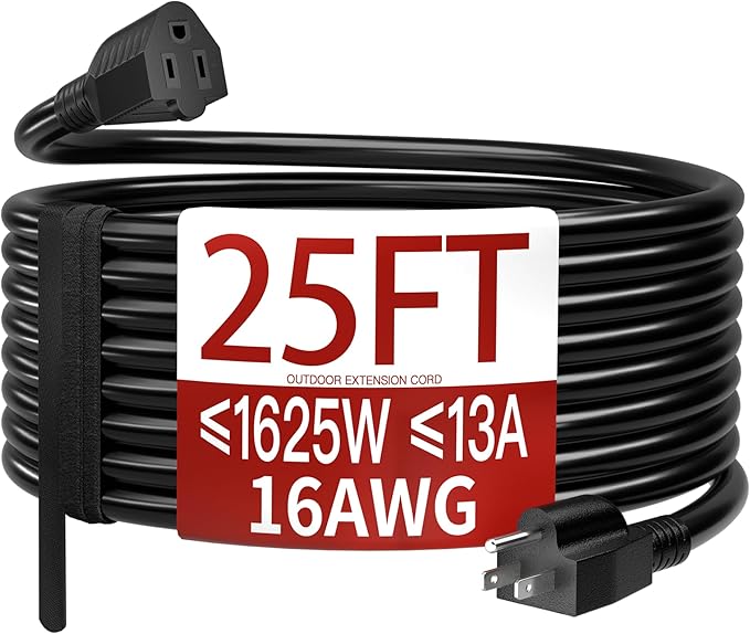 25 FT Outdoor Extension Cord