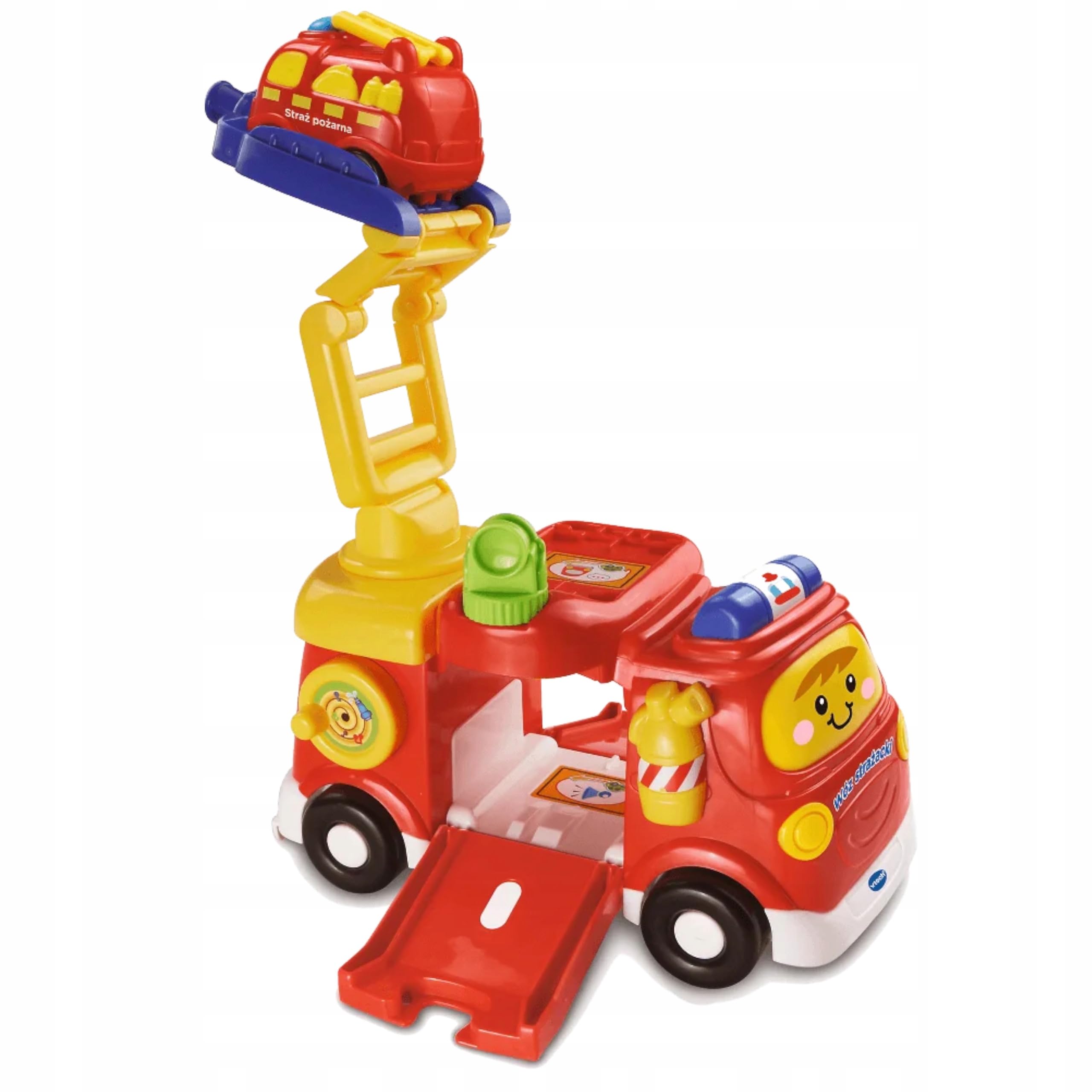 Vtech Trefl TUT Autka Große Feuerwehrwagen Interaktives Bildungsset für Kinder ab 12 Monaten