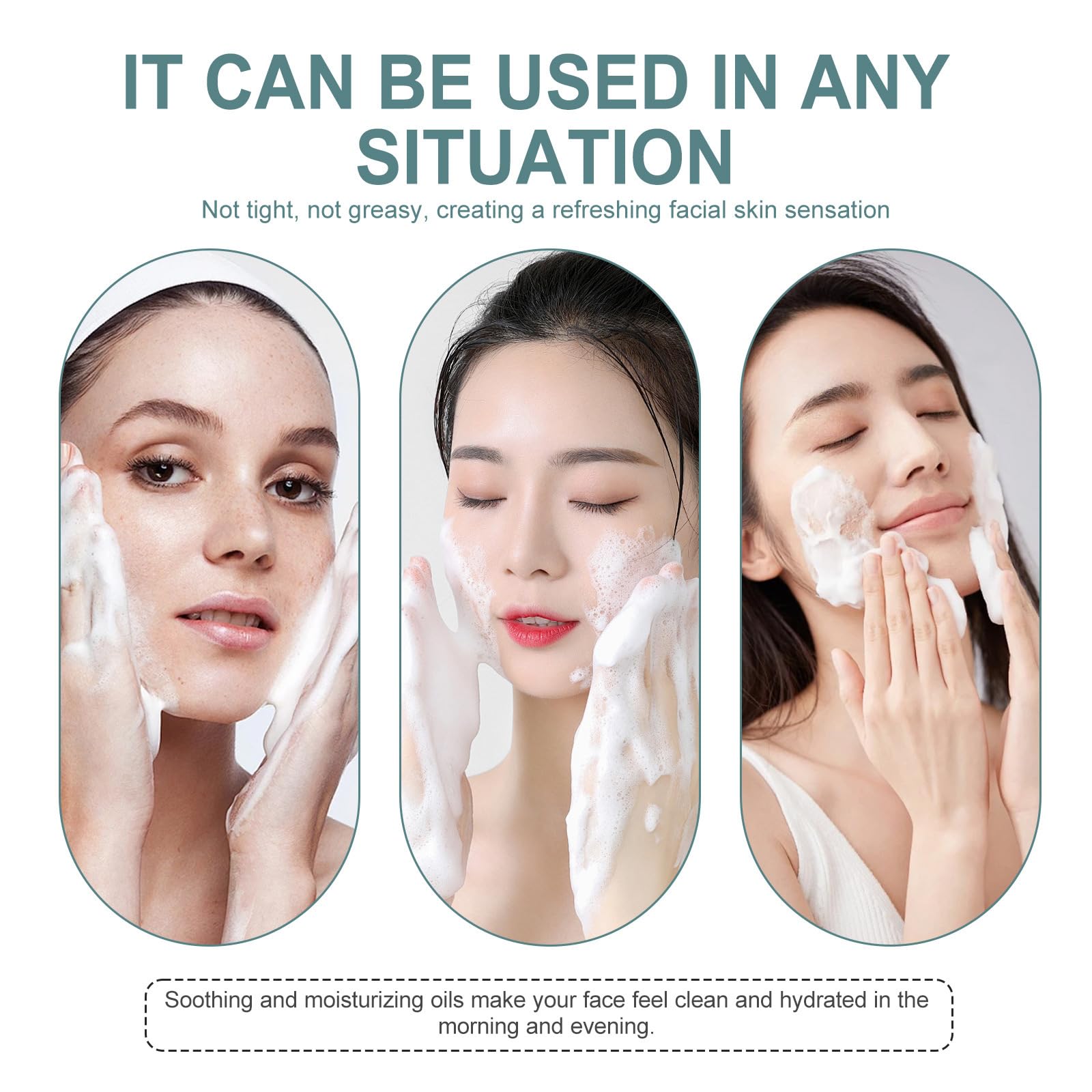 Acne Foaming Wash pianka do mycia trądziku, pianka do oczyszczania twarzy, kojąca pianka do codziennego czyszczenia skóry twarzy