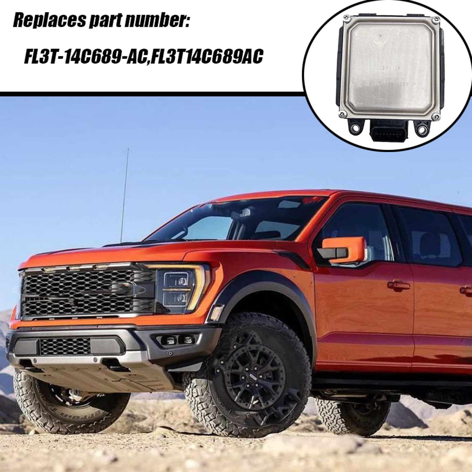 DAYSYORE Rear Blind Spot Radar Module Sensor Fits for 2015-2016 Ford F150, Replace OE FL3T-14C689-AC FL3T14C689AC DAYSYORE Rear Blind Spot Radar Module Sensor Fits for 2015-2016 Ford F150, Replace OE FL3T-14C689-AC FL3T14C689AC