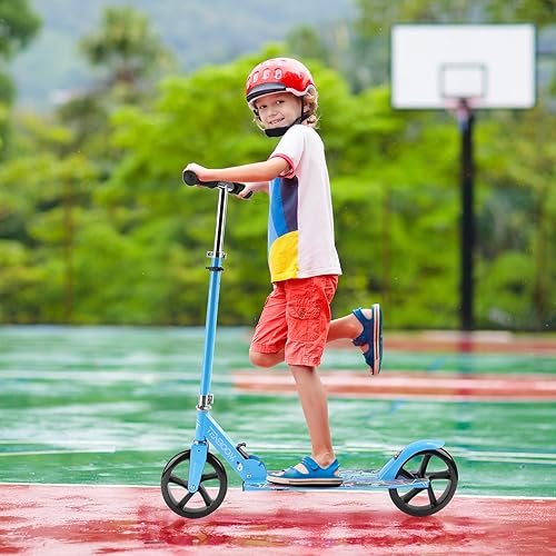 Miniatura 8 de TENBOOM Patinete para mayores de 6 años, niños, adolescentes y adultos. Carga máxima de 220 libras. Ruedas grandes de 8 pulgadas para niños,
