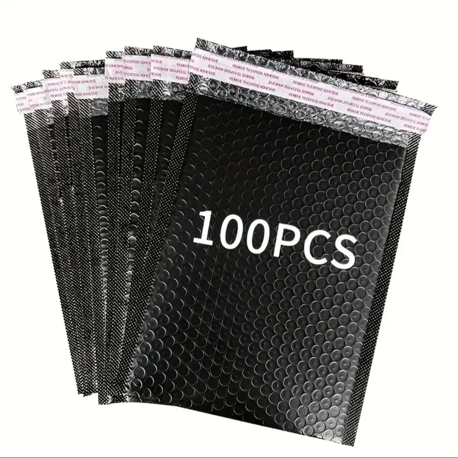 Buste Imbottite Per Spedizioni Busta postale a bolle d'aria da 100 pezzi | Imballaggio di forniture for piccole imprese Autosigillante impermeabile Express(Purple,15*18cm)