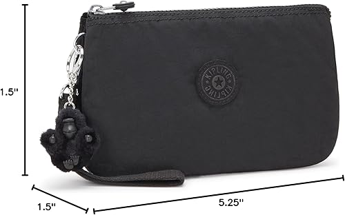 Vista 8 de Kipling Creativity XL - Bolsa para cosméticos, Negro (Black Noir), Extragrande