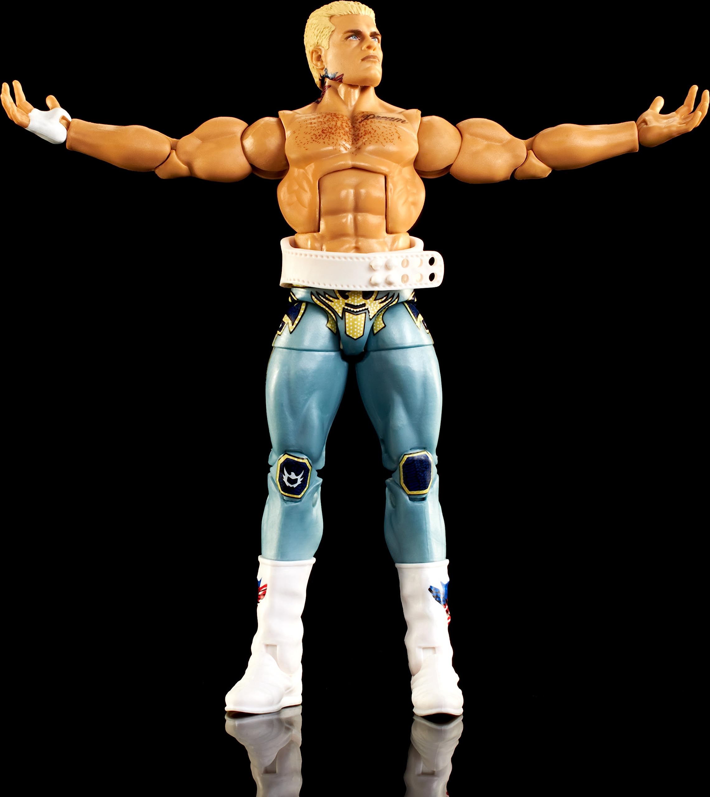 Mattel WWE Cody Rhodes Top Picks Elite Collection Action Figure, Articulation & Life-Like Detail, Interchangeable Accessories - Image 3
