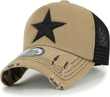 ililily Star Embroidery tri-Tone 