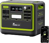 FOSSiBOT F2400 Generateur Electrique Portable, 2048Wh Batterie LiFePO4 Station électrique, 3 Sorties CA 2400W (4800W Pic) 230V Groupe Electrogene Solaire pour Camping, Voyage Maison/Bureau - 1
