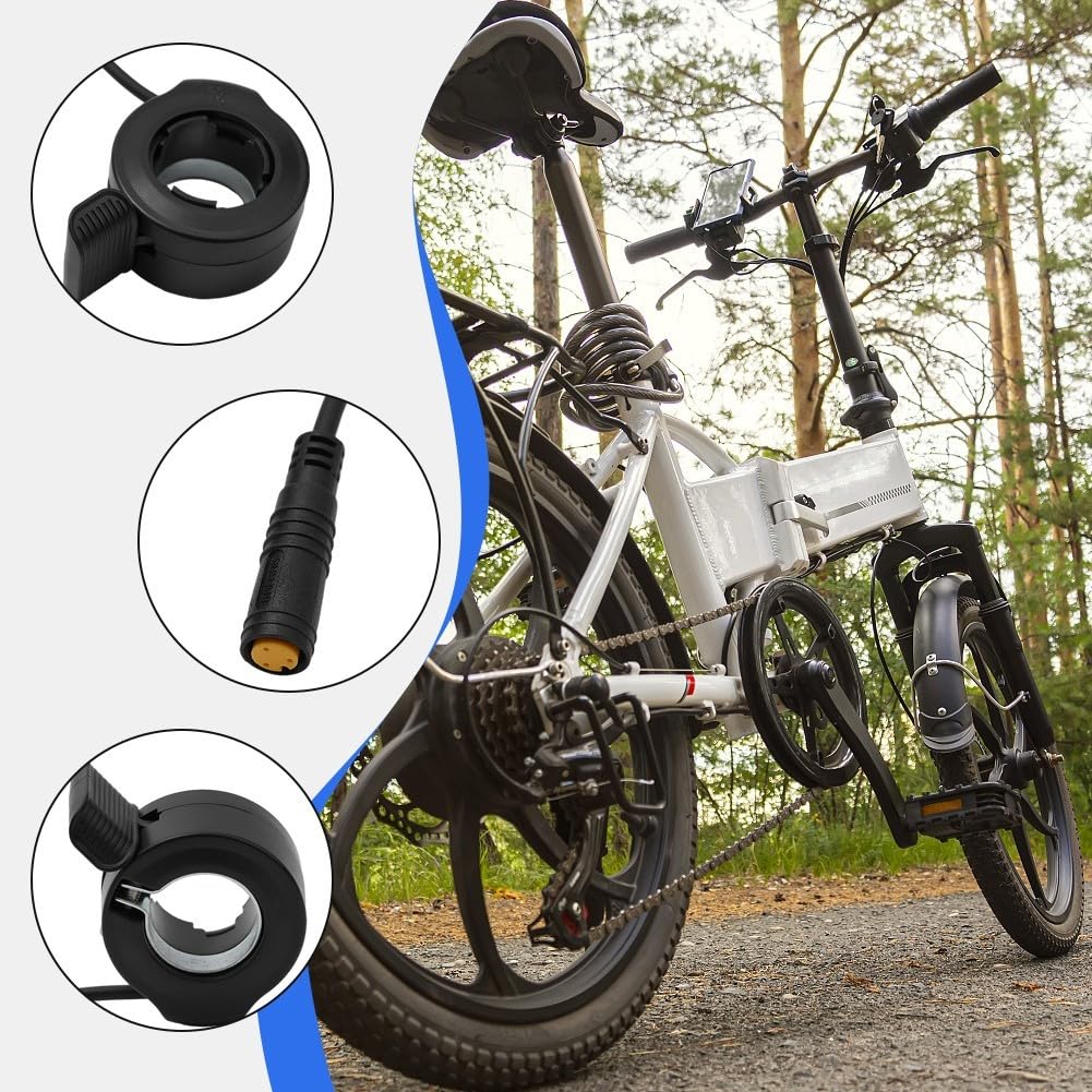 Accélérateur de vélo électrique pour Bafang 01 02 510 Idéal pour les amateurs de vélo électrique