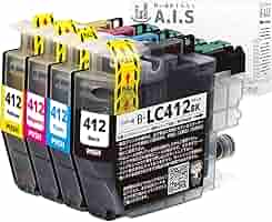 Amazon.co.jp: ブラザー用 LC412 4色セット LC412-4PK 純正と