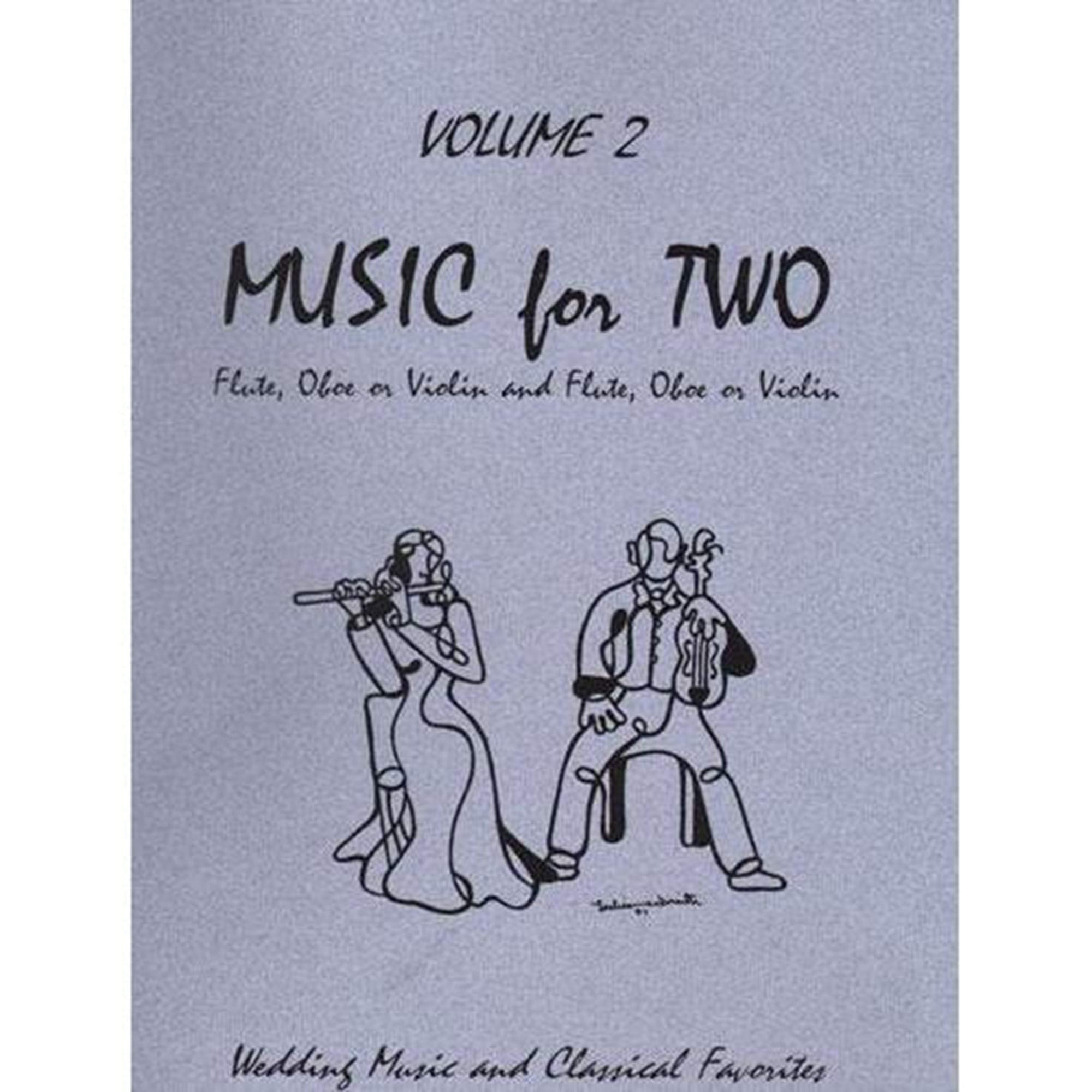 Partitions Music for Two Vol 2 pour duo flûte hautbois ou violon