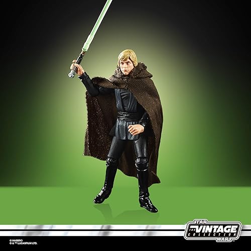 Miniatura 3 de Star Wars - Figura de Luke Skywalker (Jedi Knight), colección Star Wars The Vintage Collection, a escala, de 3.75 pulgadas (9.52 cm), figura de la