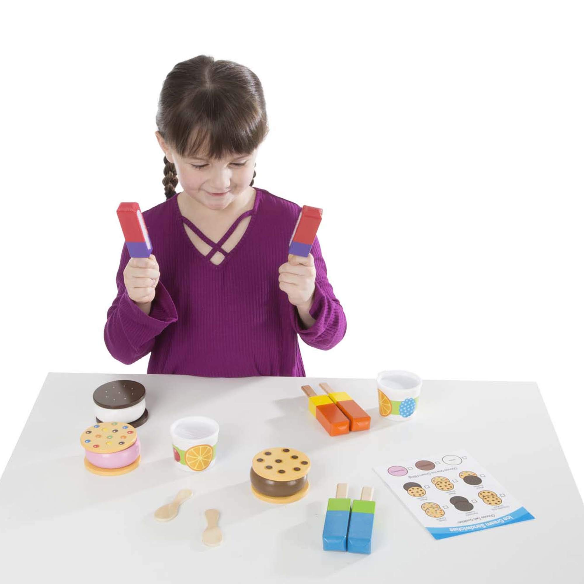 melissa and doug frozen food set