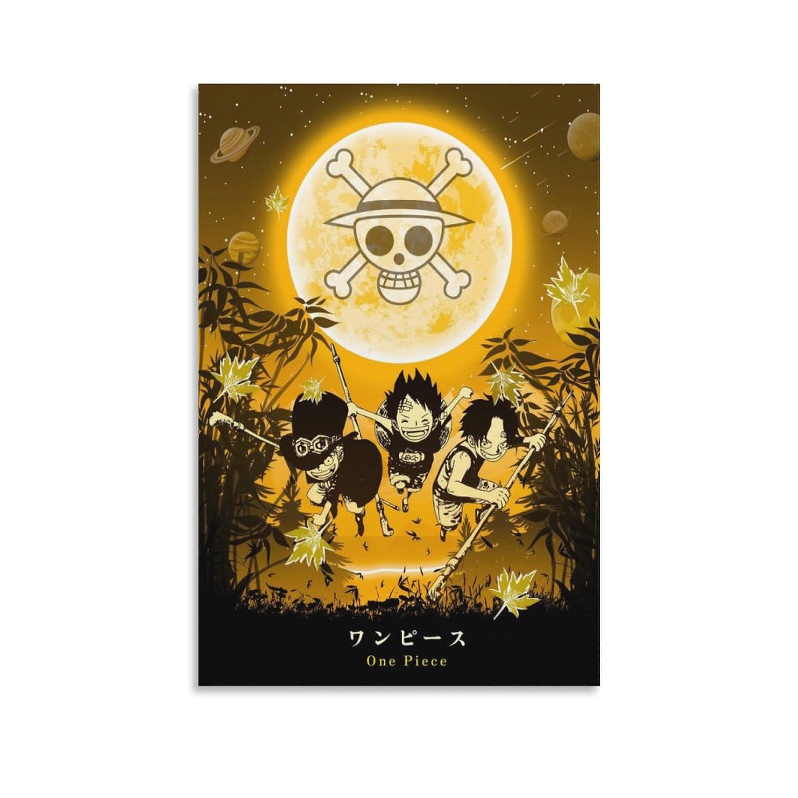 Amazon.co.jp: GENERIC HD アニメポスター ルフィ エース サボ