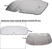 Vista 9 de Parasol para parabrisas de automóvil compatible con Mazda MX-5 2016-2024, protector de visera solar para ventana delantera, protección UV