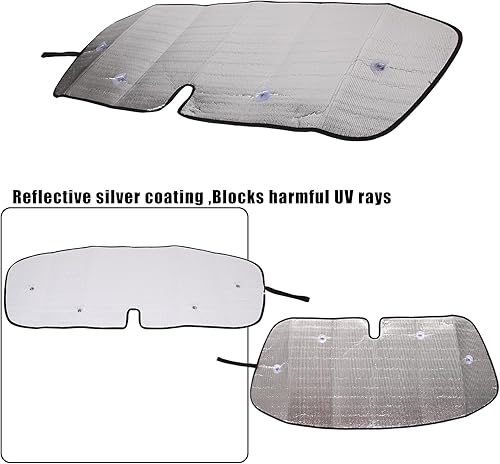 Miniatura 9 de Parasol para parabrisas de automóvil compatible con Mazda MX-5 2016-2024, protector de visera solar para ventana delantera, protección UV,