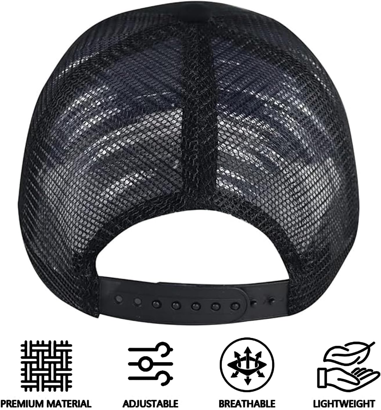 Funny Gifts for Grandpa,Grandpa Gifts from Grandkids, Birthday Gift,Trucker Hat for Men Mesh-Back Baseball Cap - Image 4