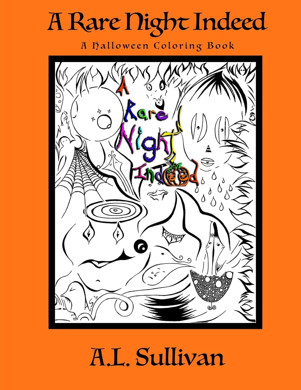A Rare Night Indeed: Halloween Coloring Book : Sullivan, A L: Amazon.ca:  Books