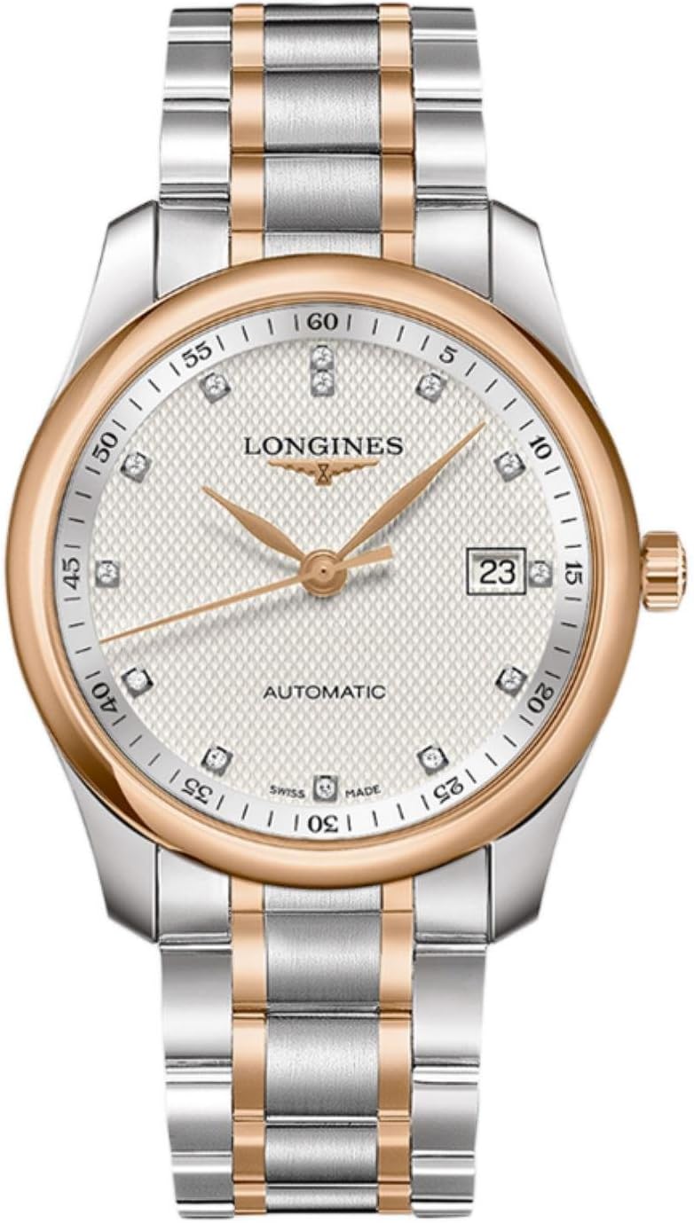 Longines Elegant Silver Diamond Dial Men’s Watch L27935777