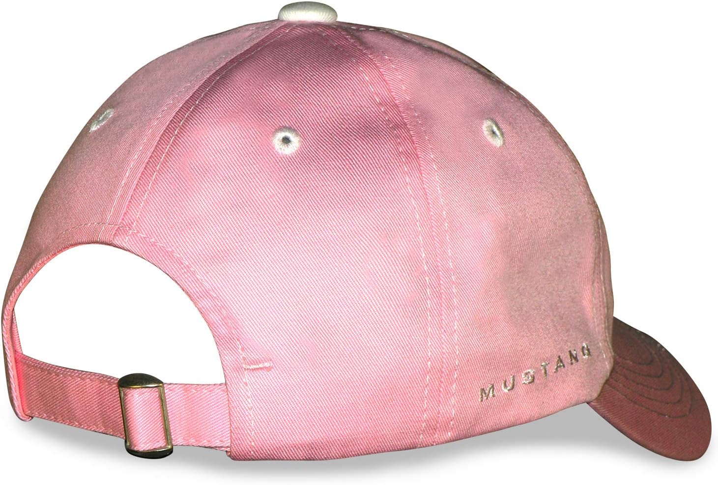 Ford Ladies Mustang Baseball Hat with Adjustable Closure Pink