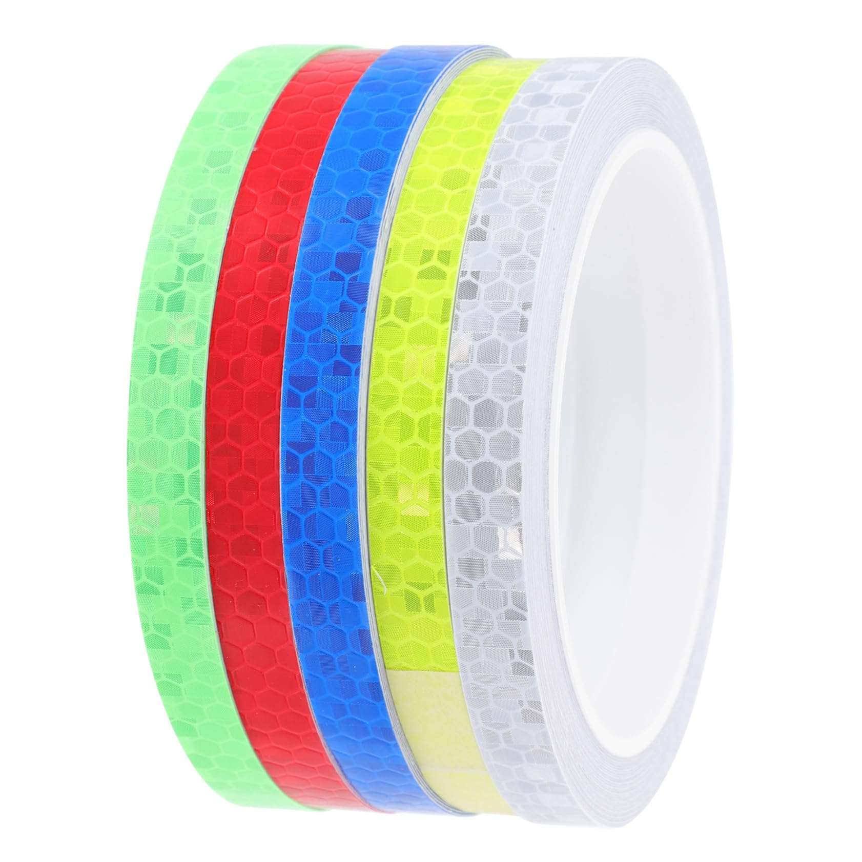 Toddmomy Adhesivos Reflectantes para Bicicletas Reflectores De Bicicleta Pegatinas Reflectantes Lado Pegatinas para Bicicletas Ciclismo De Polivinilo