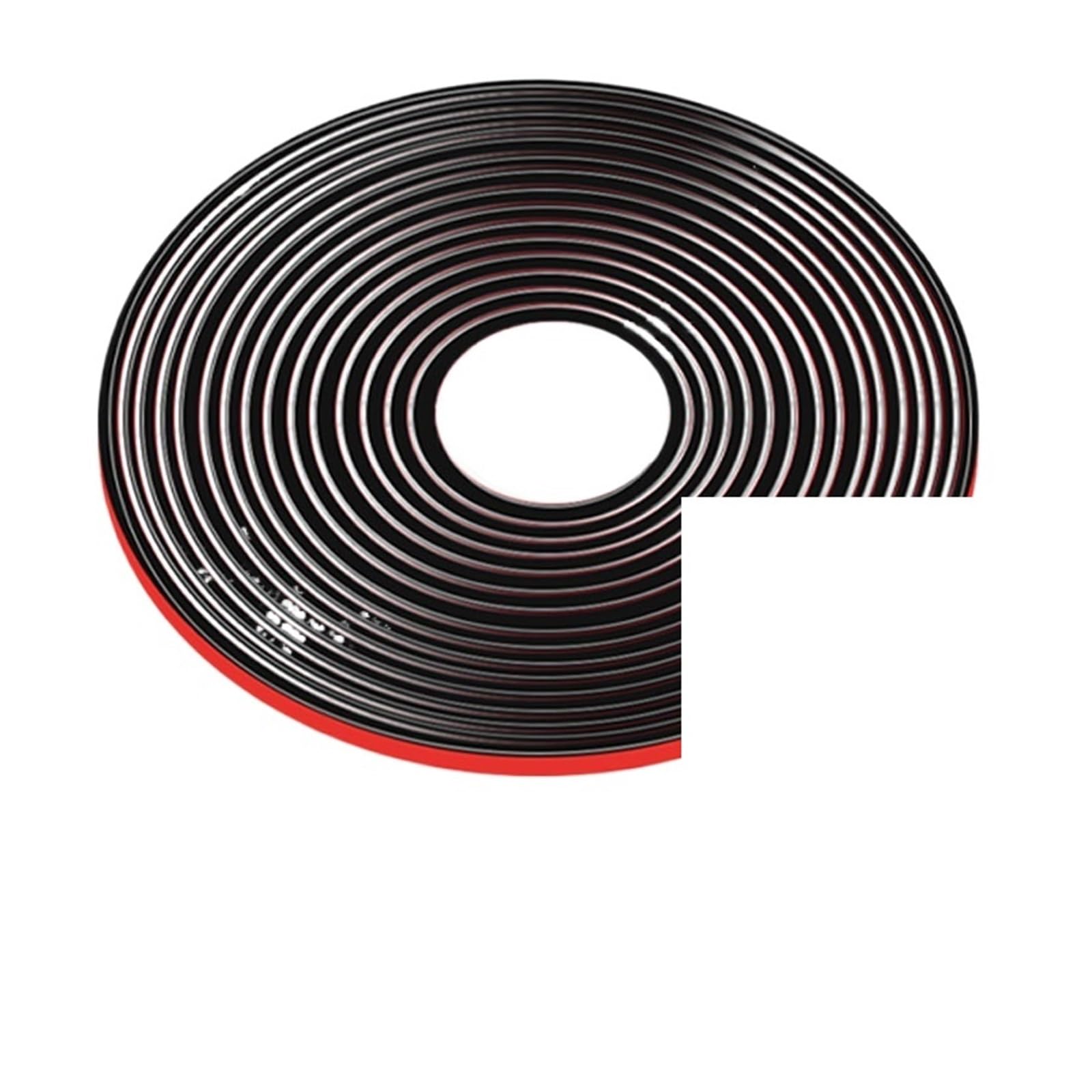 XUAWESD 2/4/8m Windshield Sunroof Rubber Seal Strip 27mm Car Roof Window Edge Seal Weather Strip(27mmx4m)