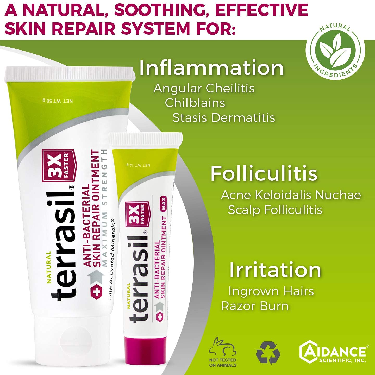 Buy Antibacterial Skin Repair Maximum Strength Natural Ingredients