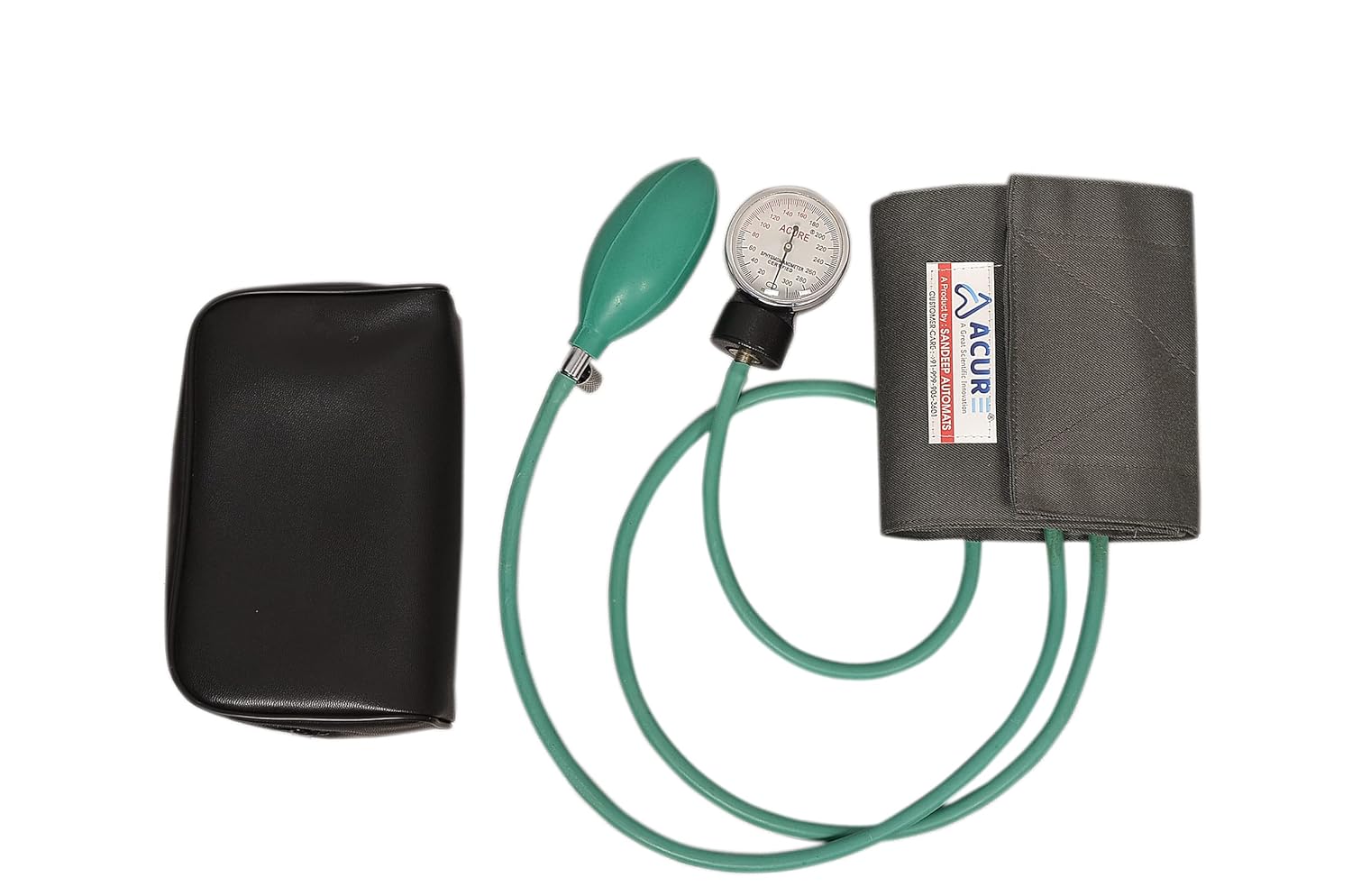 ACURE Sphygmomanometer Aneroid Bp Monitor With Cuff And Brass Release