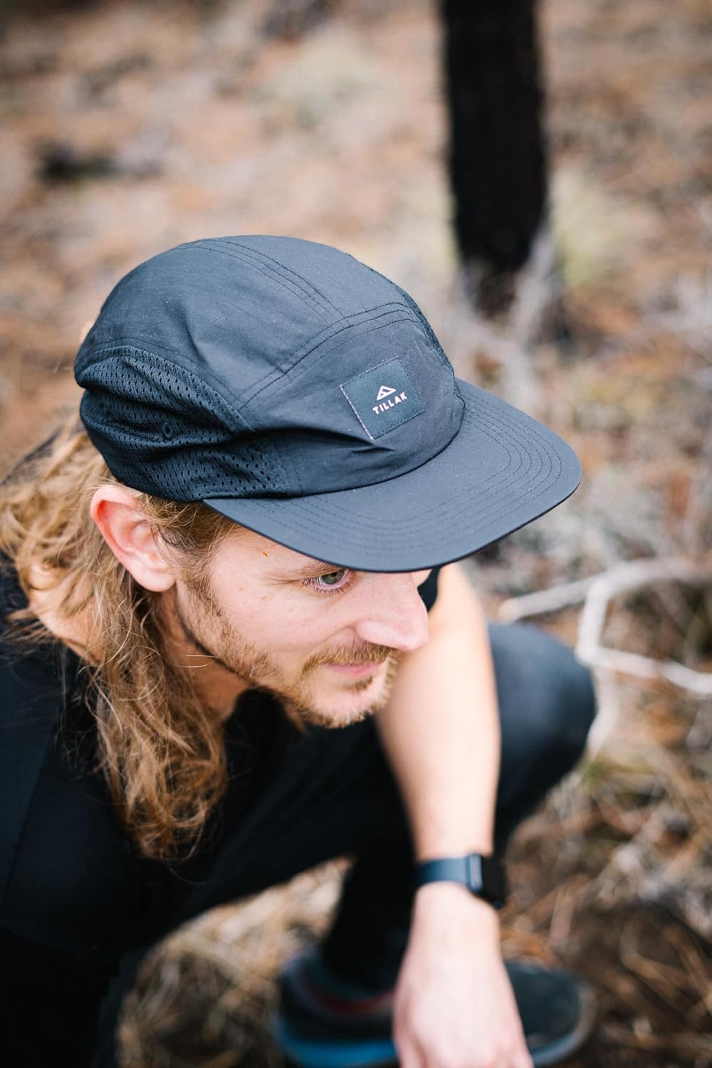 Tillak Wallowa Trail Hat, a Lightweight Nylon and Stretch Mesh 5 Panel Cap - Image 6