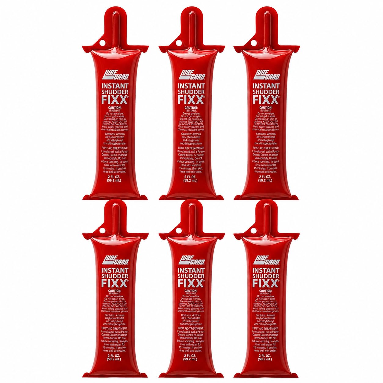 Dr. Tranny Instant Shudder Fixx (6) 2 oz Tubes | Friction Modifier | 19610