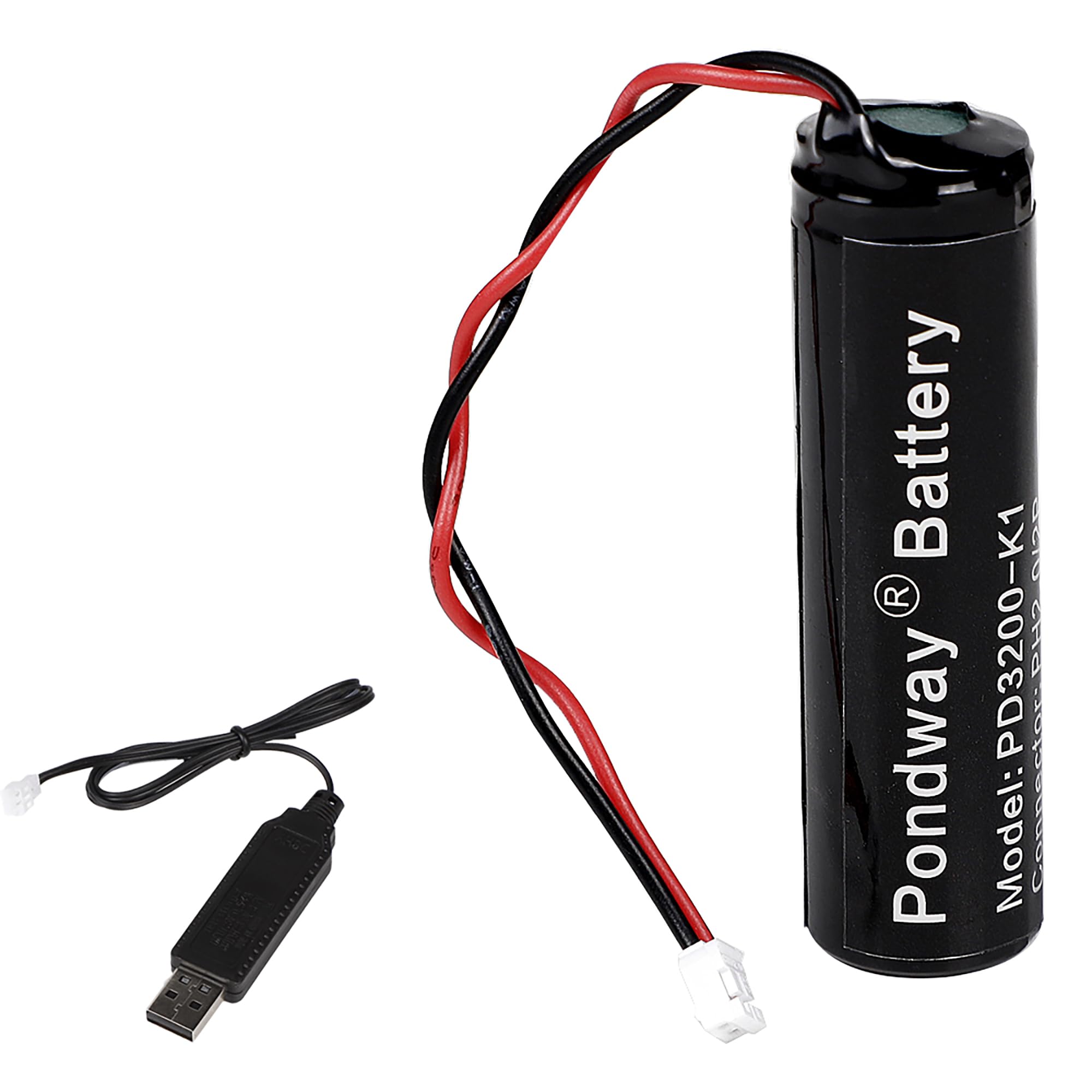 3200mAh 3.7V Batterie pour Amplificateur Kamera Alarmsystem électroniques | DIY appareils Bluetooth Lautsprecher Lithium-ion Batterie avec Prise PH2.0 2Pin connecteur