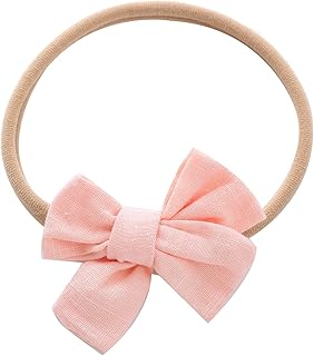 Cinta elástica para el pelo para bebés y niñas, color negro, talla única