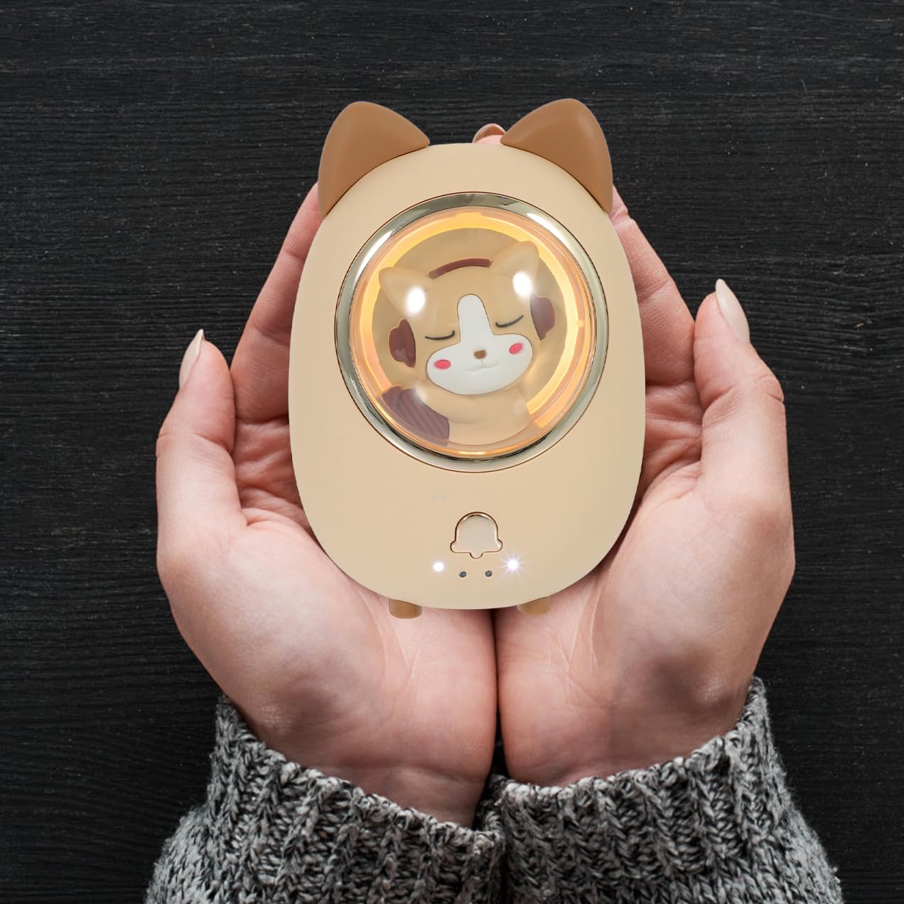 BESPORTBLE 3 Set Di Scaldamani Elettrici Scaldamani Ricaricabili Piccoli Scaldamani Portatili Design A Cartoni Animati Per Attività Allaperto