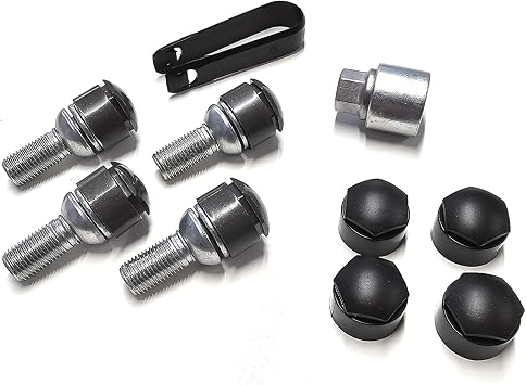 Audi 4K0071455 Wheel Bolts Anti-Theft Wheel Lock Alloy Wheels