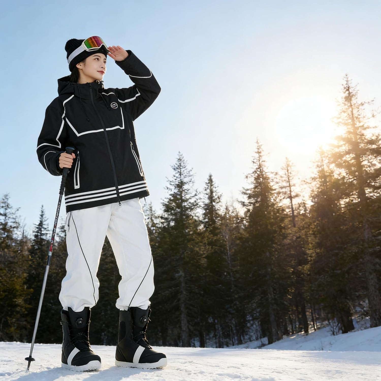 Snow Suit Outdoor sports ski suit set, men's and women's outerwear equipment Outdoor Snow Suits