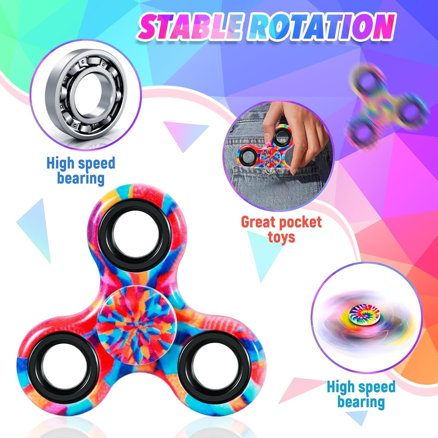 12 Pcs Metal Fidget Spinner Sensory Fidget Toys Adults Kids 4-8-12 with Autism ADHD Kids Anxiety Toys Stress Relief Teen Boy Gifts Birthday Party Favors Classroom Prizes