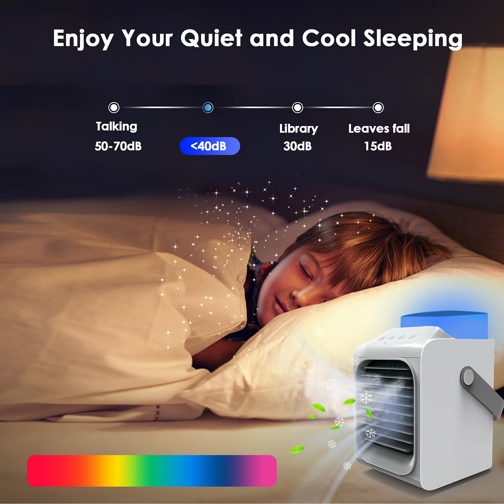 Buy Portable Air Conditioner,Cordless Personal Air Cooler, 90
