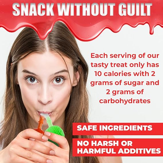 Fusion Select Jelly Fruit Snack Jelly Fruits Hit or Miss Challenge - Fruit-Shaped Jelly- Assorted Flavors, Strawberry, Orange, Apple, Pineapple, Grape, Mango (1 Bag)