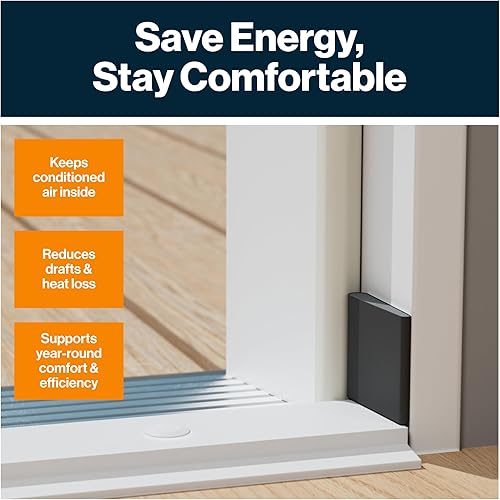 Miniatura 5 de KS Hardware Sellos de esquina de puerta  Cuña de alta calidad que protege contra los elementos  Las almohadillas autoadhesivas para tapones de tiro