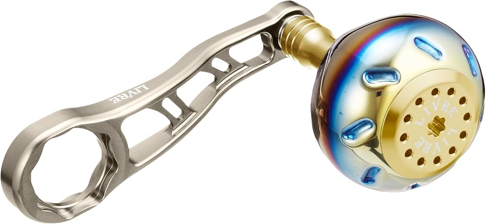 LIVRE BJ66-74PT 左右ナット付き Amazon | LIVRE(リブレ) リール BJ 66-74 シマノ&ダイワ左巻キ (チタン