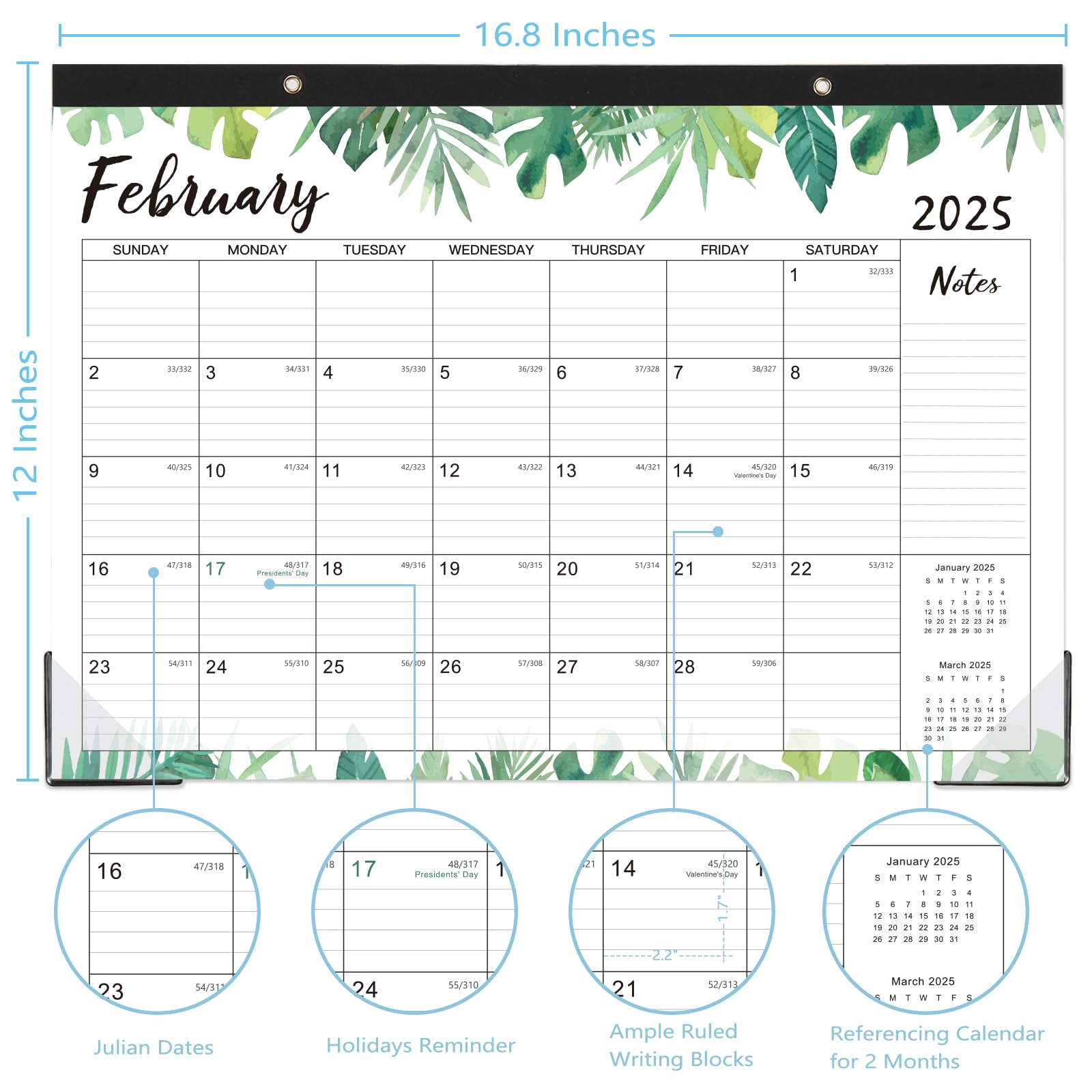 amazon-com-2025-desk-calendar-jan-2025-dec-2025-12-months-large-monthly-desk-calendar-2025-17-x-12-desk-pad-large-ruled-blocks-to-do-list-notes-best-desk-wall
