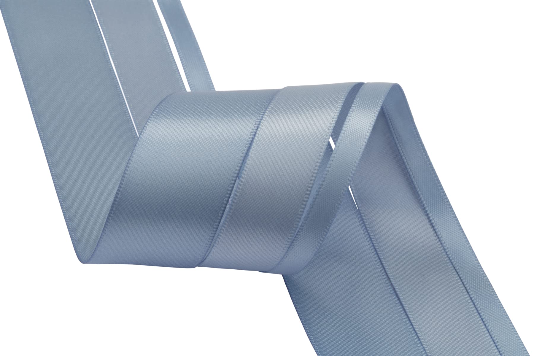 Zofrud 3 Rolls of French Blue Double Faced Satin Ribbon, 27 Meters Total (6mm, 16mm, and 25mm x 9M) - Image 3