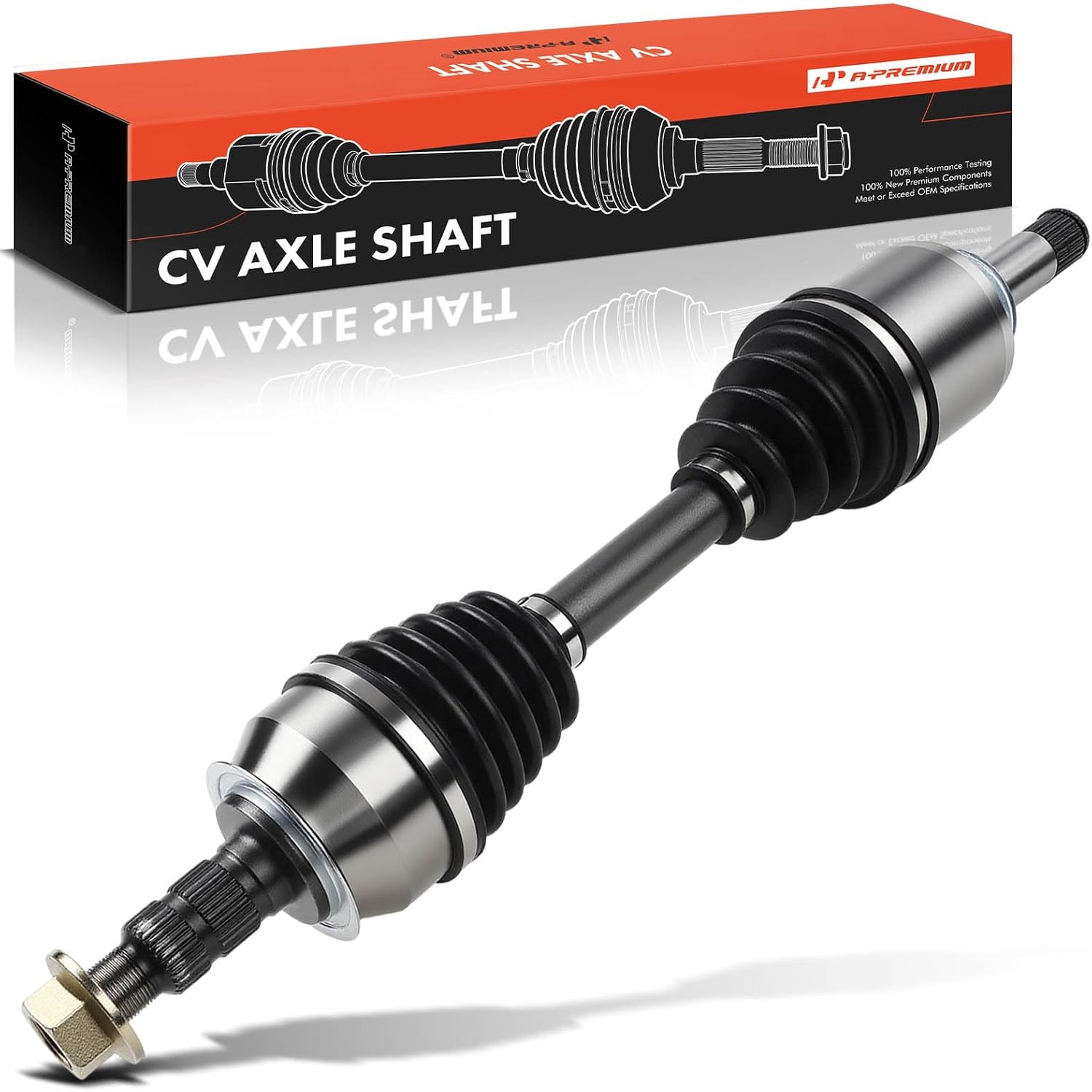 A-Premium Front Left Driver Side CV Axle Shaft Assembly Compatible with Chevrolet Impala 2014-2020, Malibu 2013-2015 & Buick LaCrosse 10-16, Regal 14-16, Allure 2010 & Cadillac XTS 13-17, 2.0L 3.6L